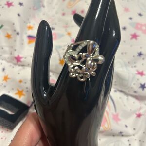 NWT Paparazzi Elegant Silver Butterfly Ring